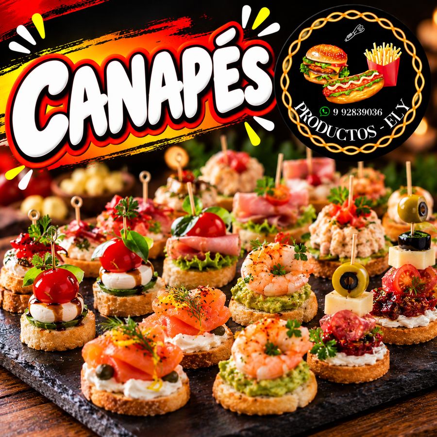 Cóctel y bocaditos